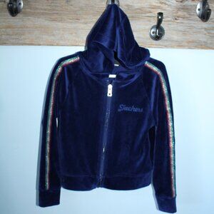 Skechers Size 5 Velour Jacket Zippered